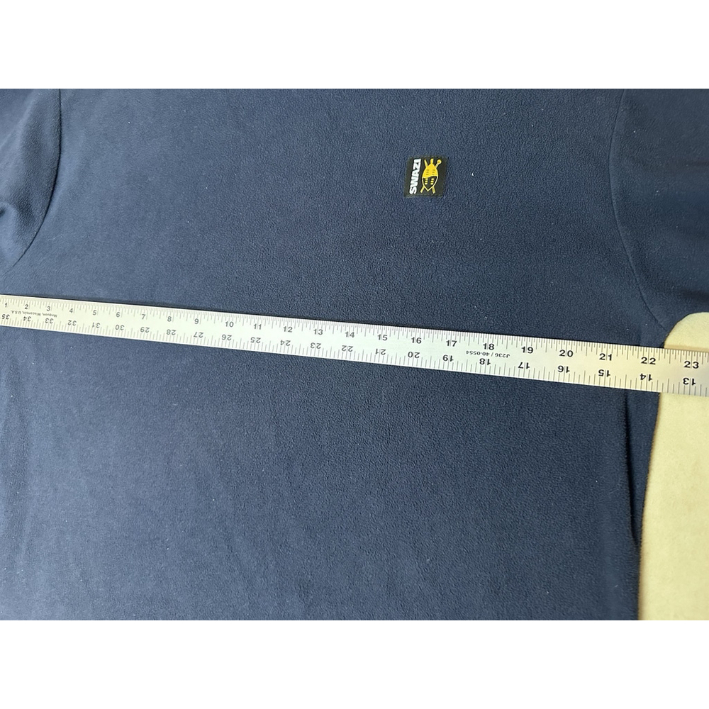 Swazi Micro Top Short Sleeve Shirt Navy Blue 100% Polyester Size XL Pullover - Picture 7 of 7